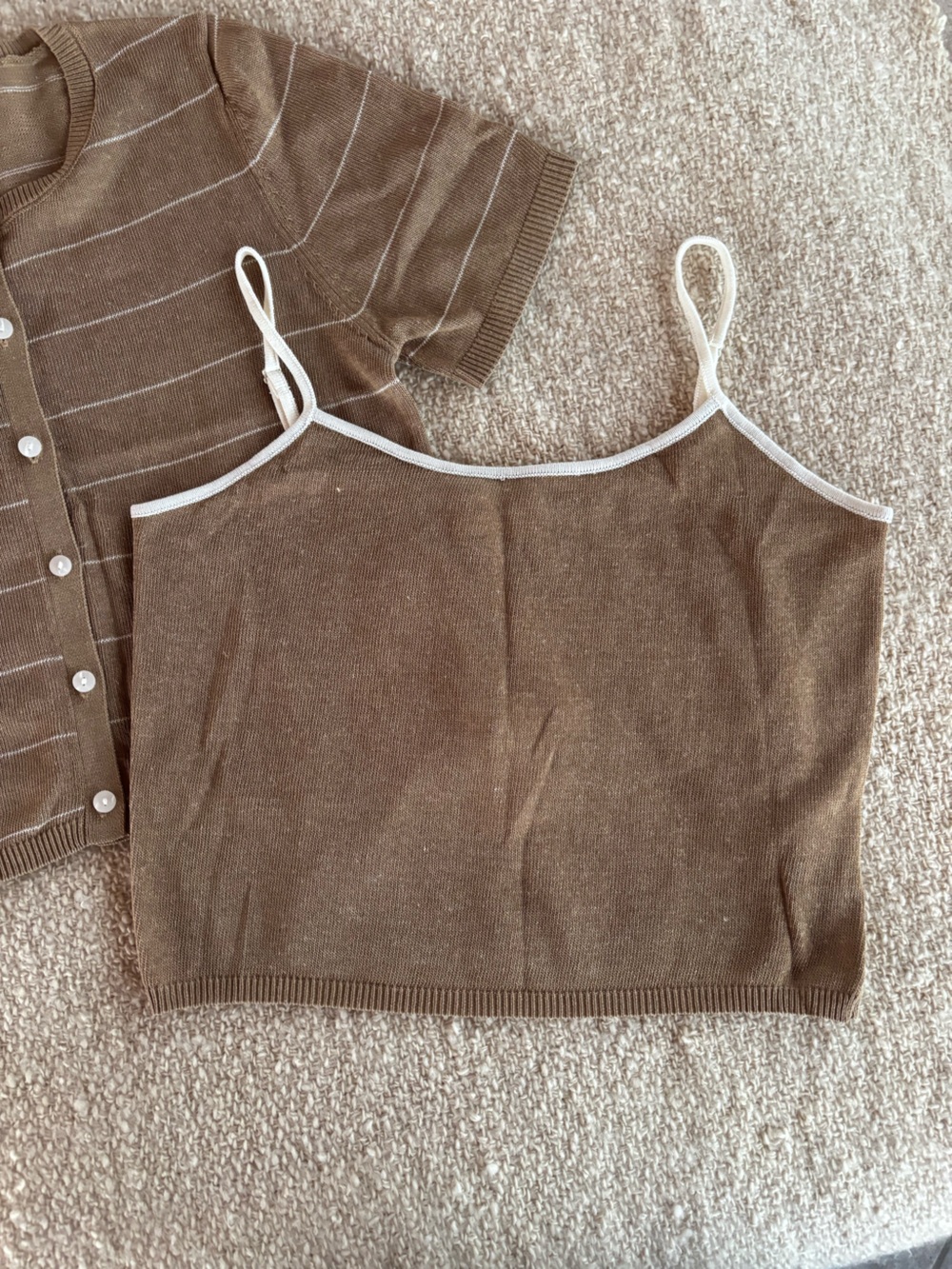 NWT Linen Blend Cardigan Set - Picture 7 of 12